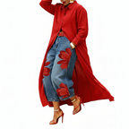 Ana | Conjunto de camisa larga y vaqueros con estampado floral