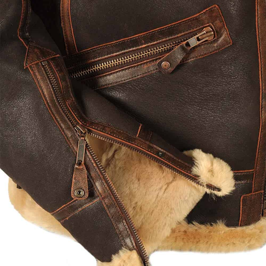 Hugo | Chaqueta aviador clásica