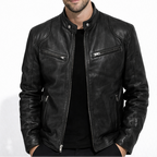 Hugo | Chaqueta de cuero para hombre