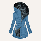 Gina | Abrigo de invierno con capucha cálida