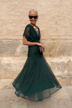 Rosa | Elegante vestido largo de fiesta