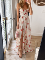 Vestido romántico con estampado floral