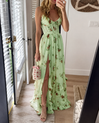Vestido romántico con estampado floral