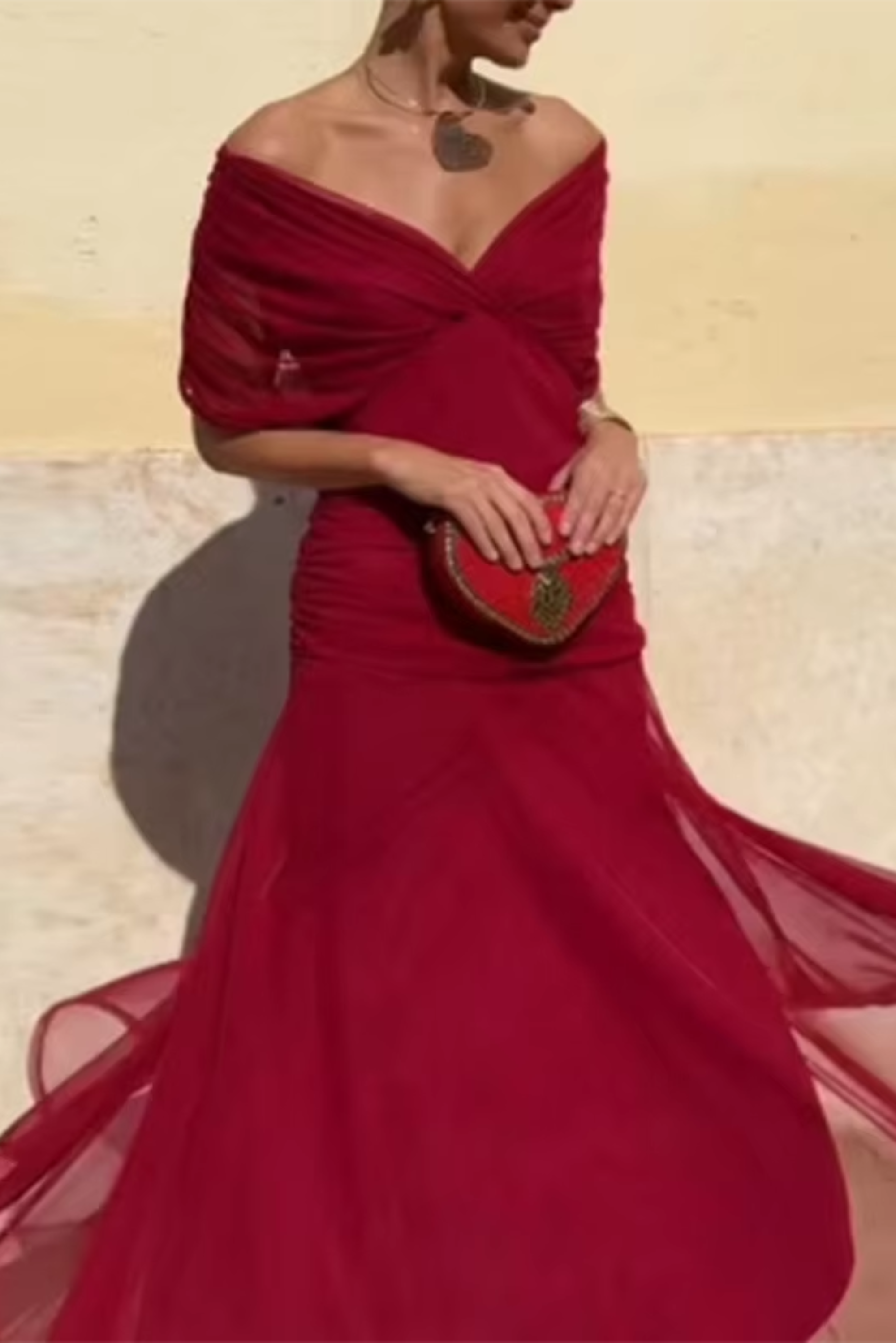 Rosa | Elegante vestido largo de fiesta