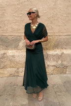 Rosa | Elegante vestido largo de fiesta