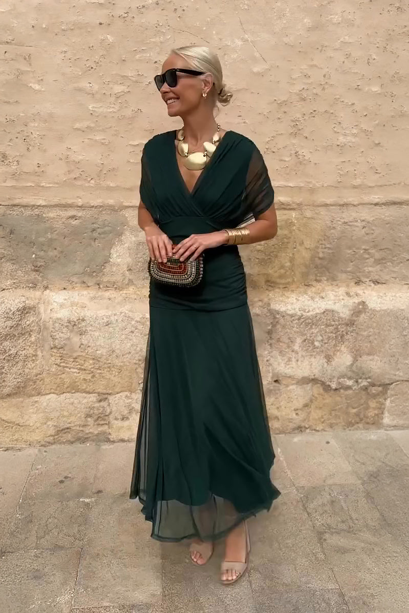 Rosa | Elegante vestido largo de fiesta