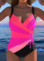 Valeria | Bikini elegante con estampado colorido