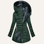 Gina | Abrigo de invierno con capucha cálida