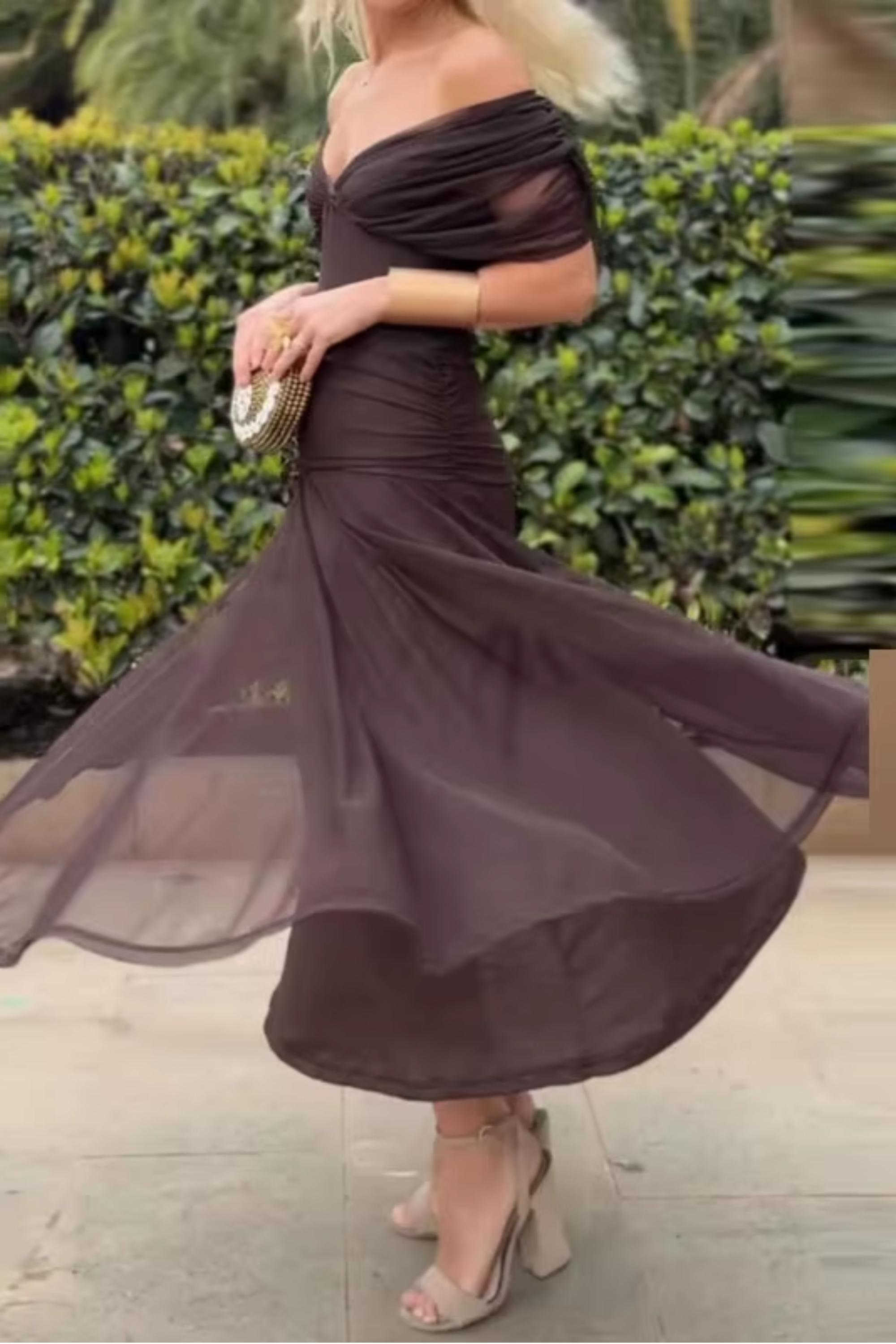 Rosa | Elegante vestido largo de fiesta