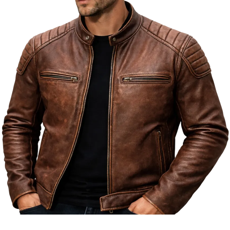 Mario | Chaqueta de cuero