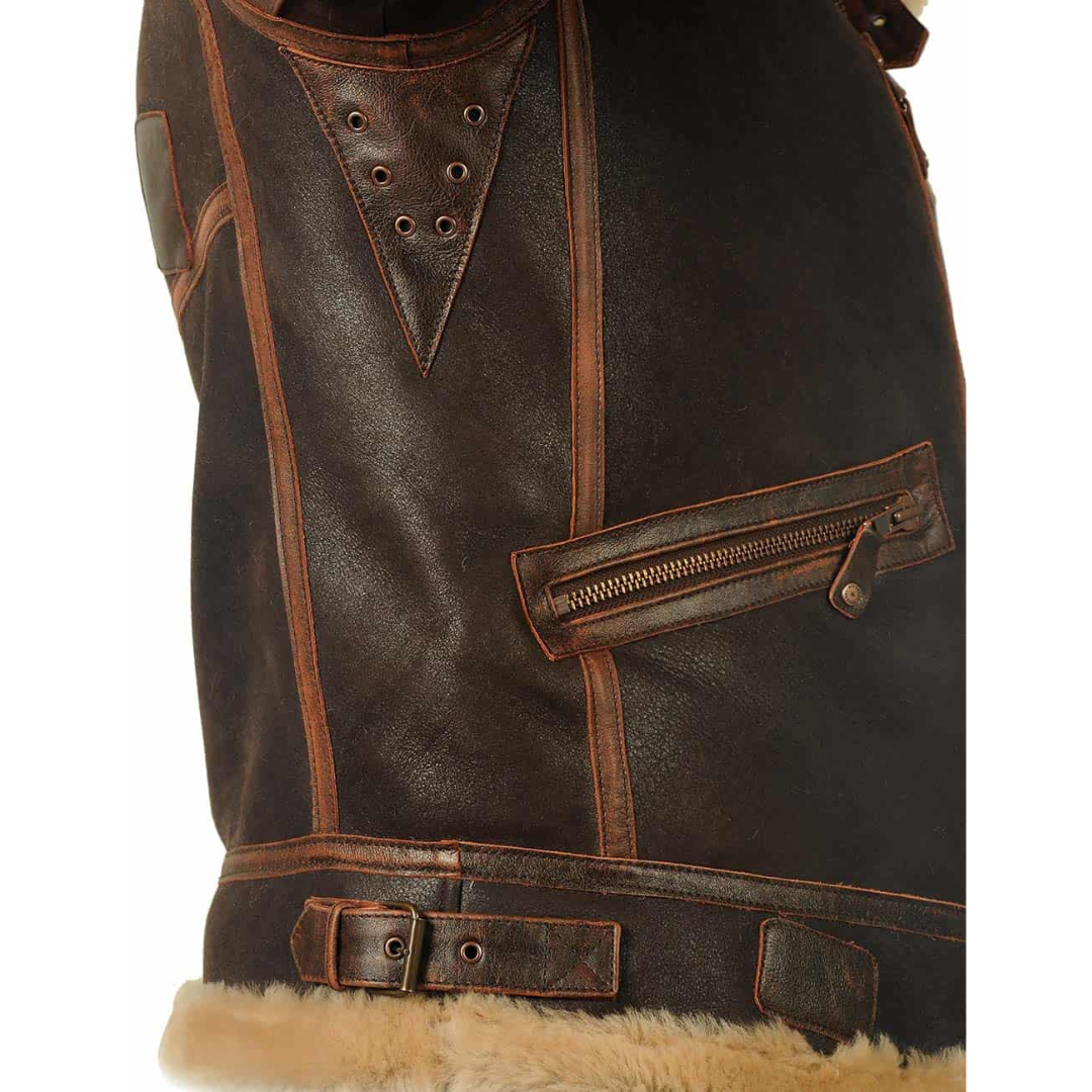 Hugo | Chaqueta aviador clásica