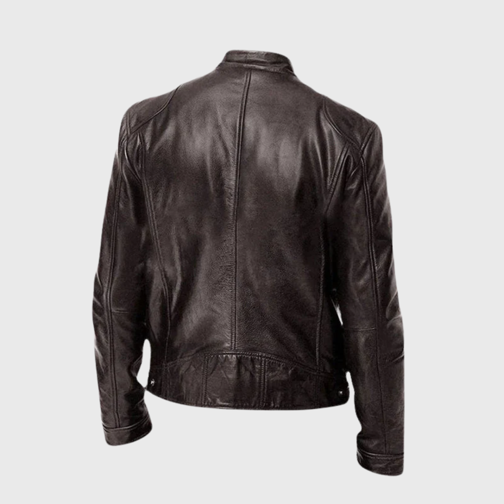 Hugo | Chaqueta de cuero para hombre