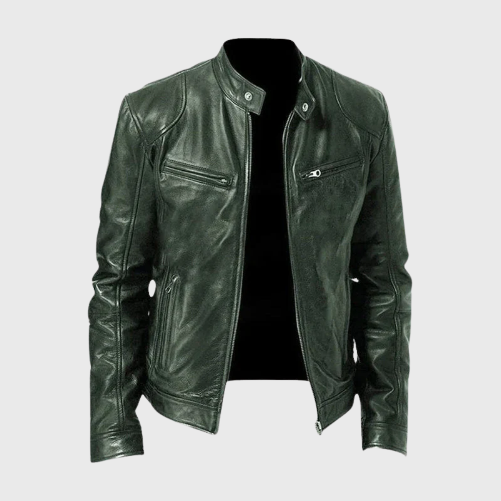 Hugo | Chaqueta de cuero para hombre