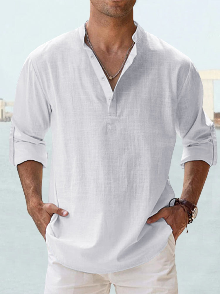 Camisa Costa™ | Cuello Mao de Verano