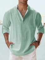 Camisa Costa™ | Cuello Mao de Verano