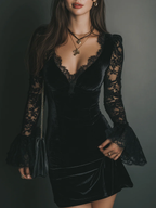 Luna | Vestido mini de encaje