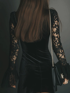 Luna | Vestido mini de encaje