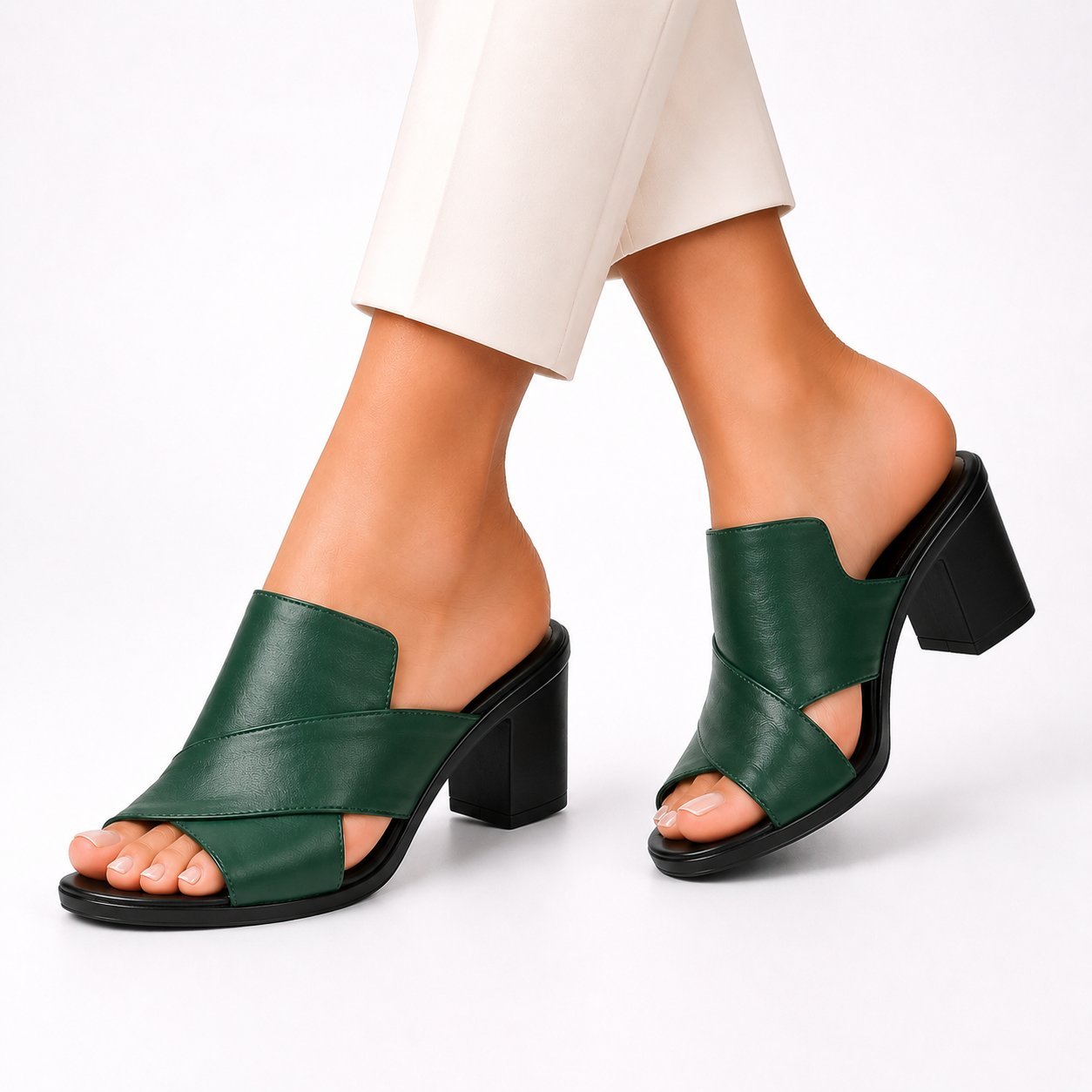 Sandalias Mule Confort