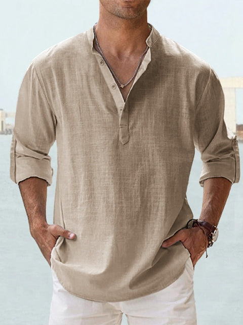 Camisa Costa™ | Cuello Mao de Verano