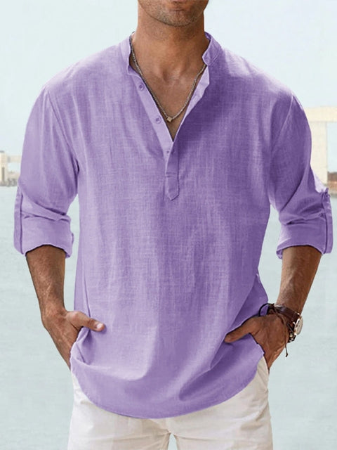 Camisa Costa™ | Cuello Mao de Verano